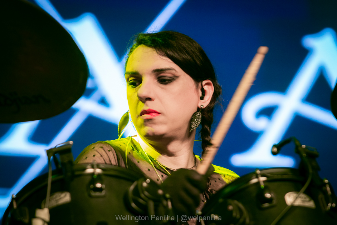 Santo Graal abrindo para o show da Tarja em São Paulo. Crédito: Wellington Penilha