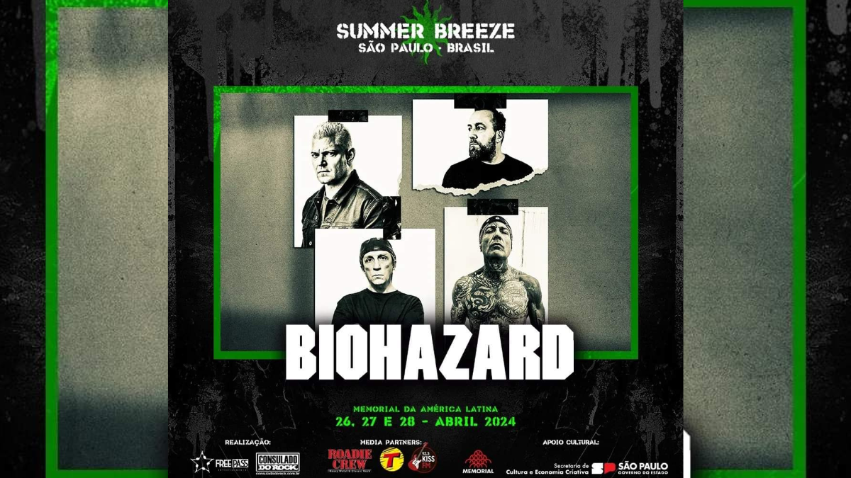 Summer Breeze Brasil anuncia Biohazard com formação clássica na edição