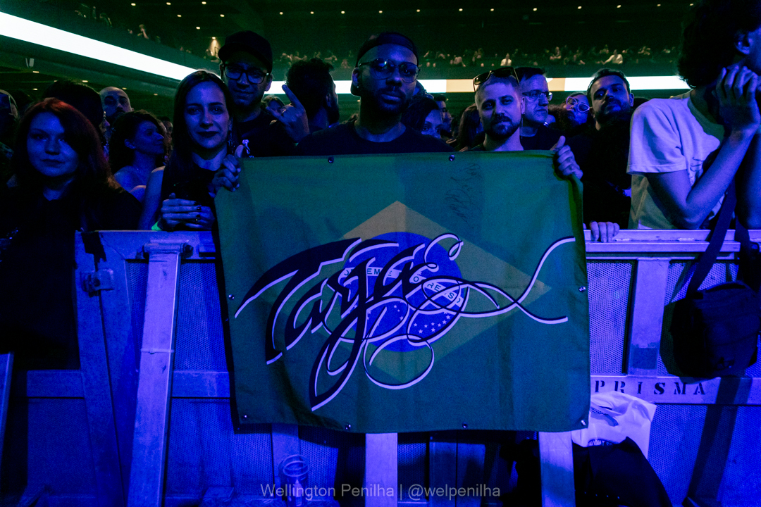 Tarja em São Paulo. Crédito: Wellington Penilha