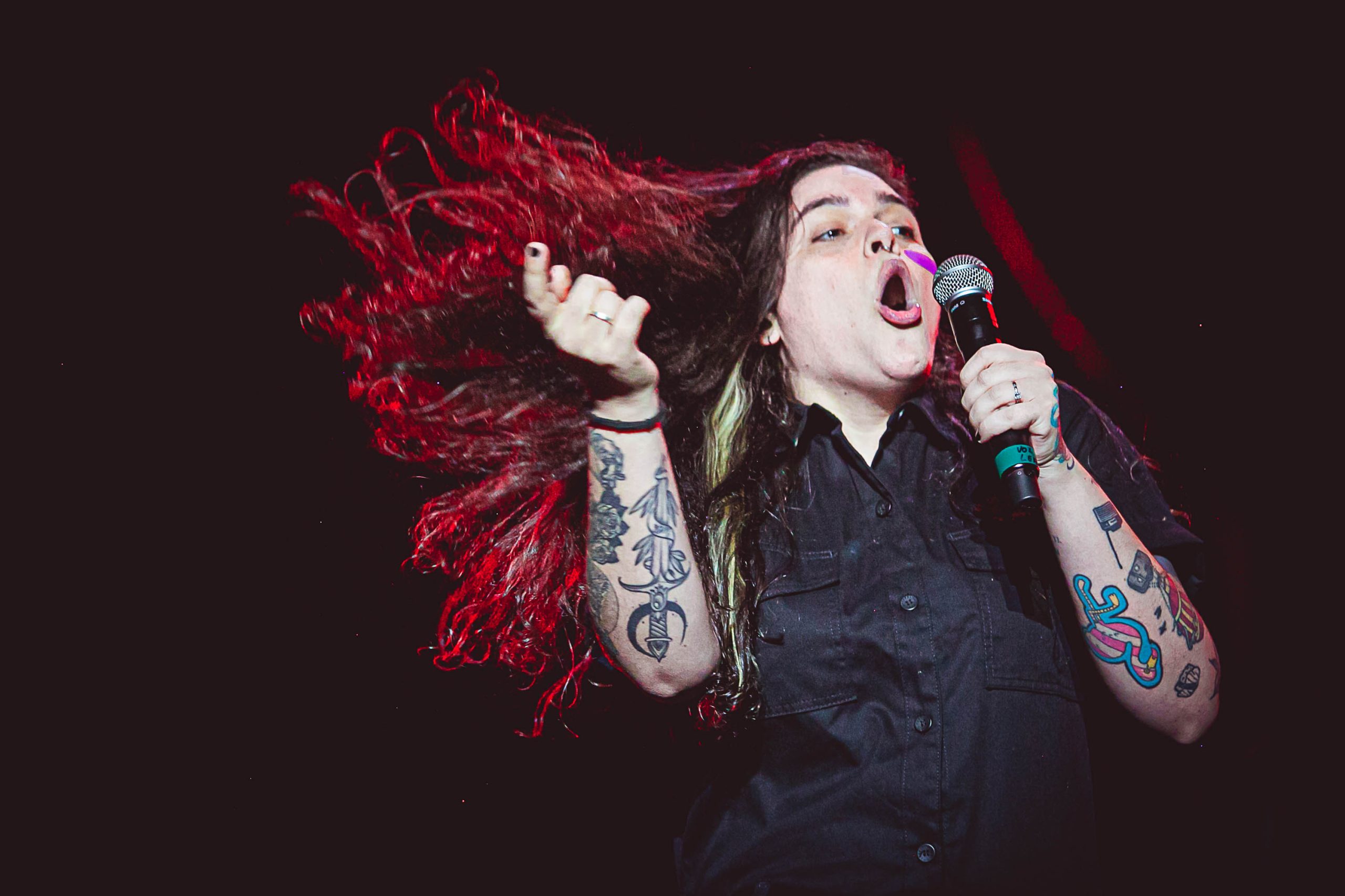 Ego Kill Talent abrindo para o Evanescence em São Paulo. Crédito: Jéssica Marinho