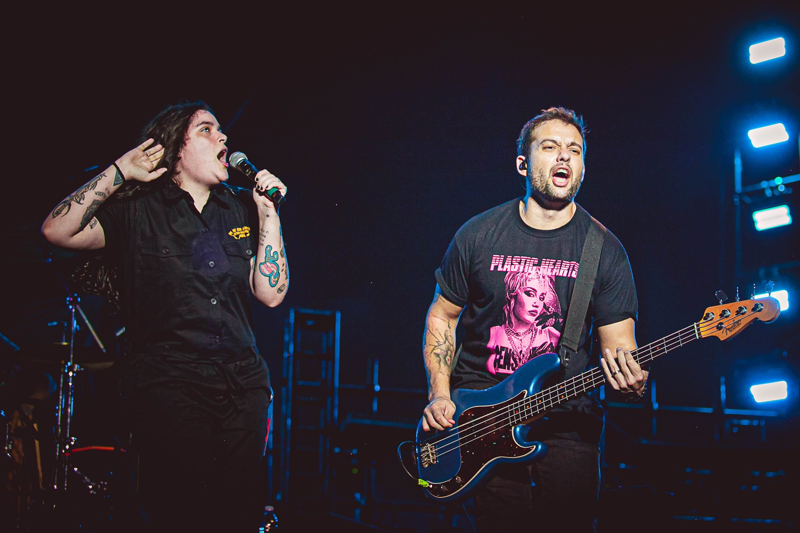 Ego Kill Talent abrindo para o Evanescence em São Paulo. Crédito: Jéssica Marinho