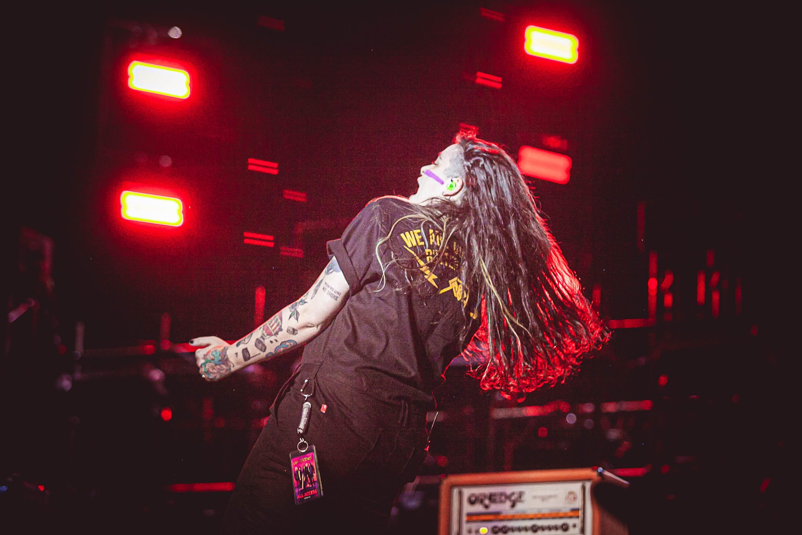 Ego Kill Talent abrindo para o Evanescence em São Paulo. Crédito: Jéssica Marinho