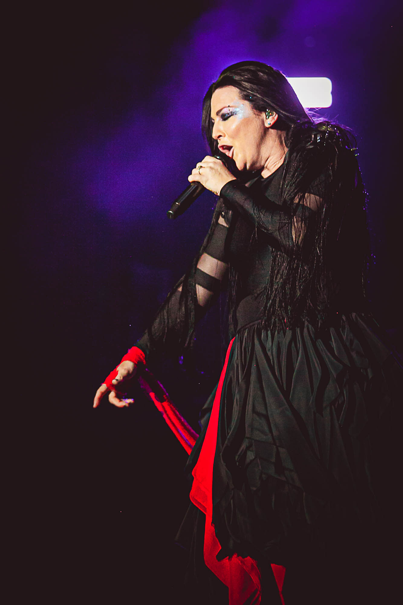 Evanescence em São Paulo. Crédito: Jéssica Marinho