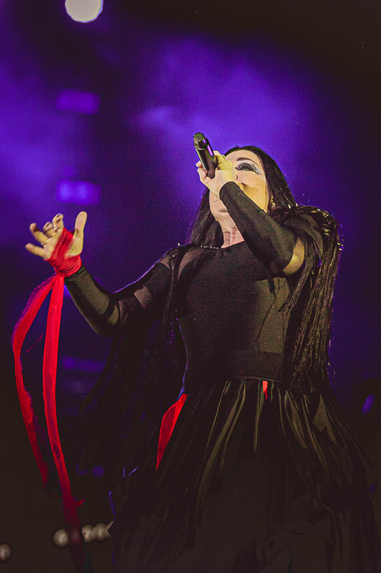 Evanescence em São Paulo. Crédito: Jéssica Marinho
