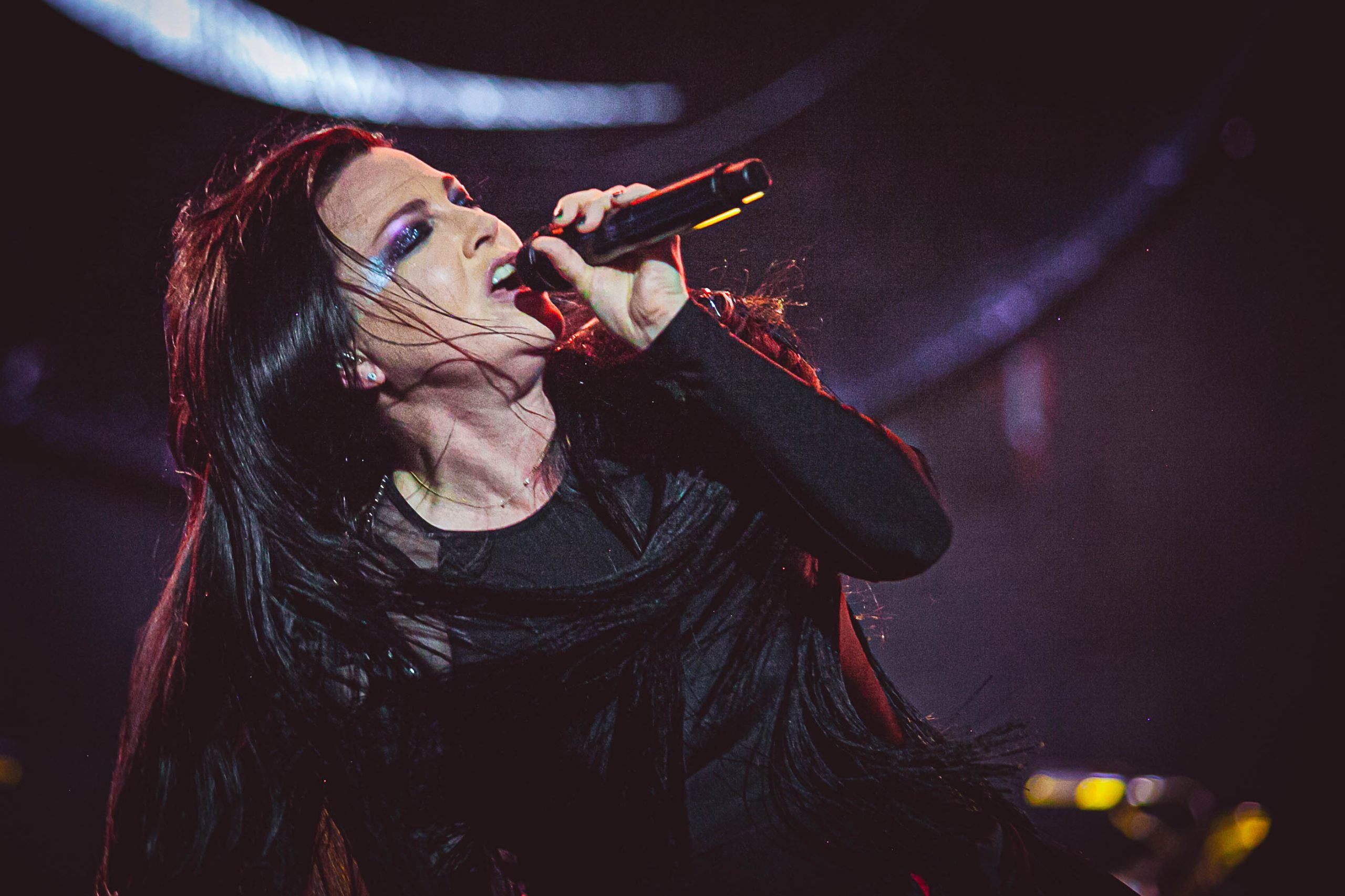Evanescence em São Paulo. Crédito: Jéssica Marinho