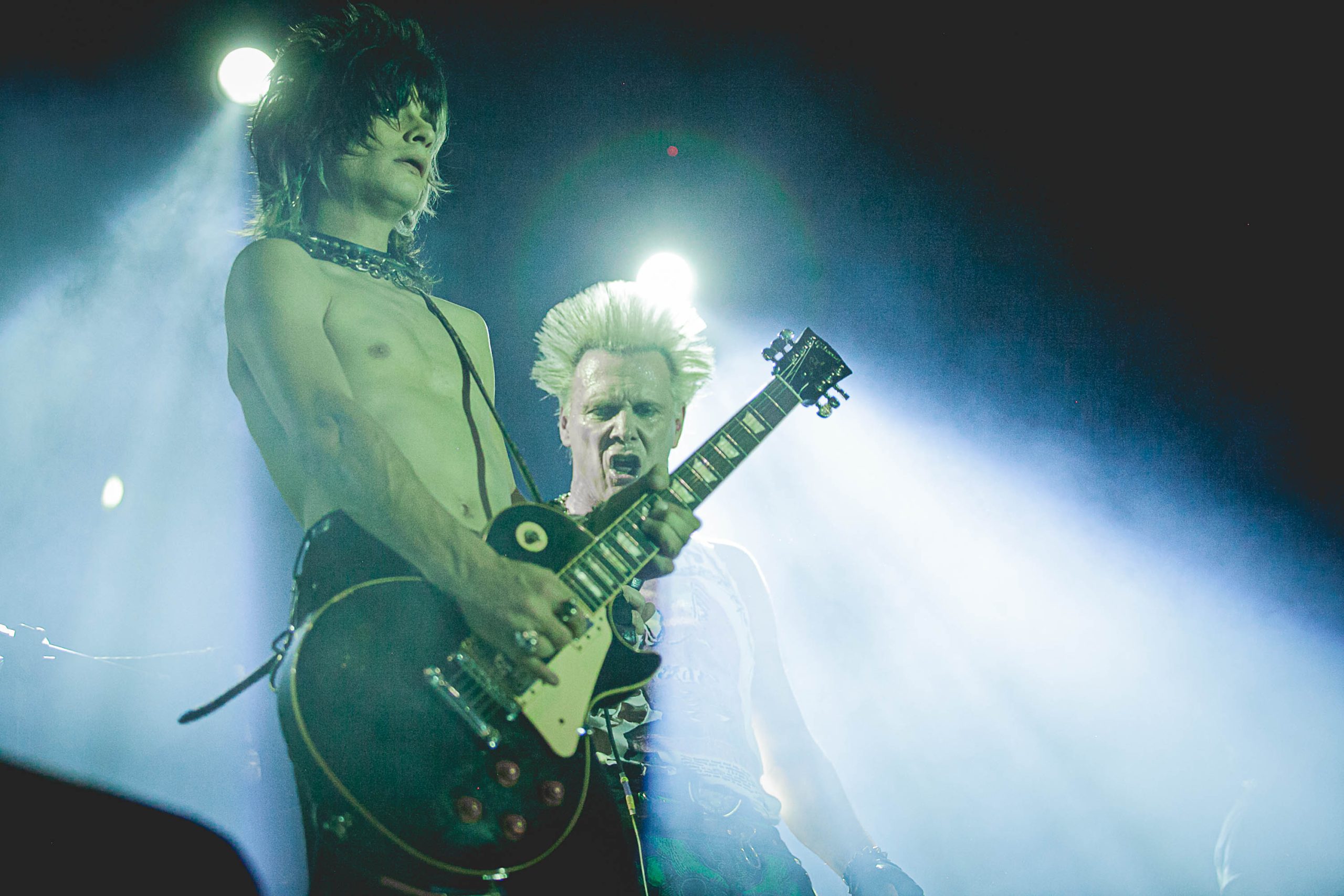Supla e os Punks de Boutique abrindo o show do Marky Ramones Blitzkrieg, no Carioca Club. Foto: Jéssica Marinho