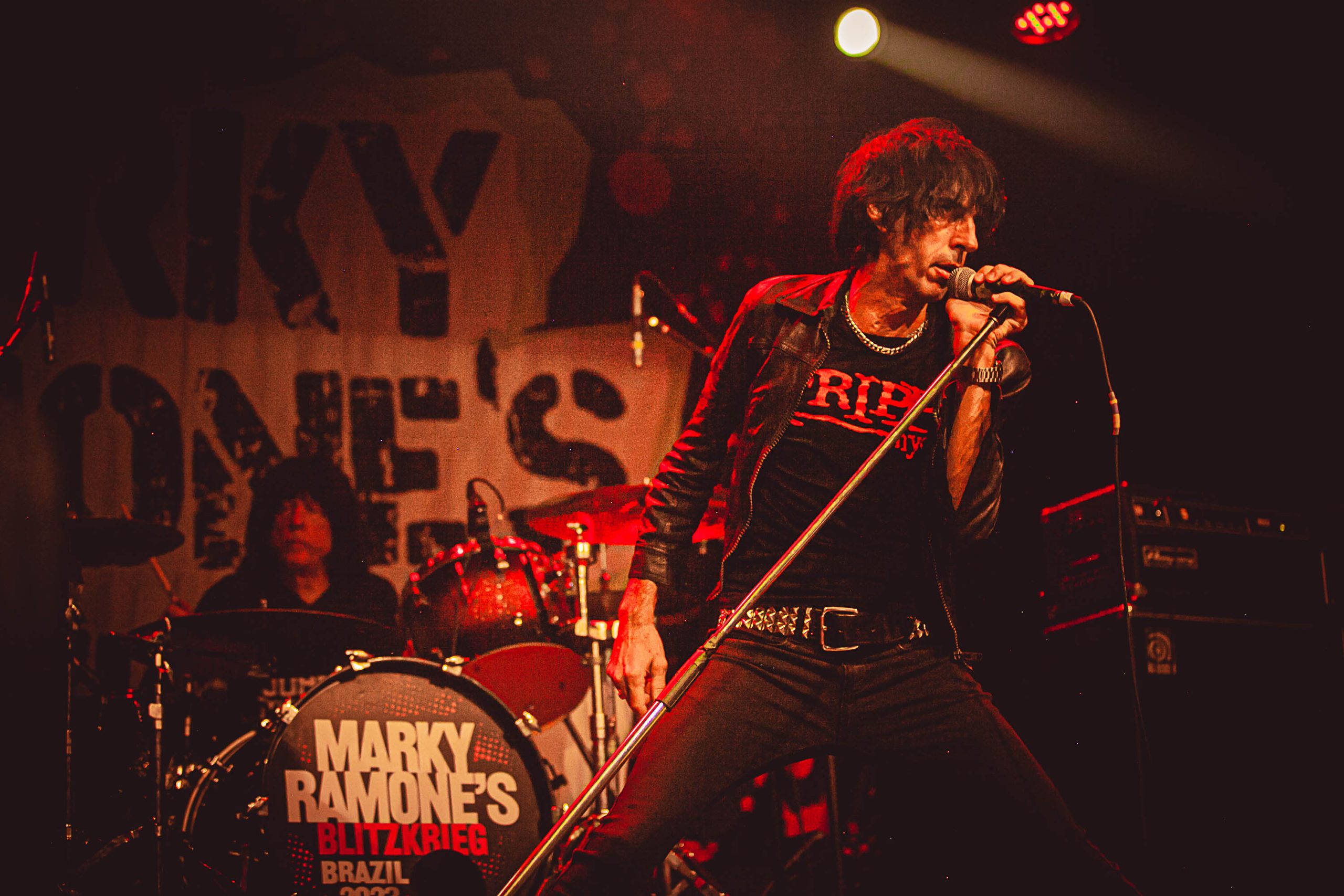 Marky Ramones Blitzkrieg, no Carioca Club. Foto: Jéssica Marinho