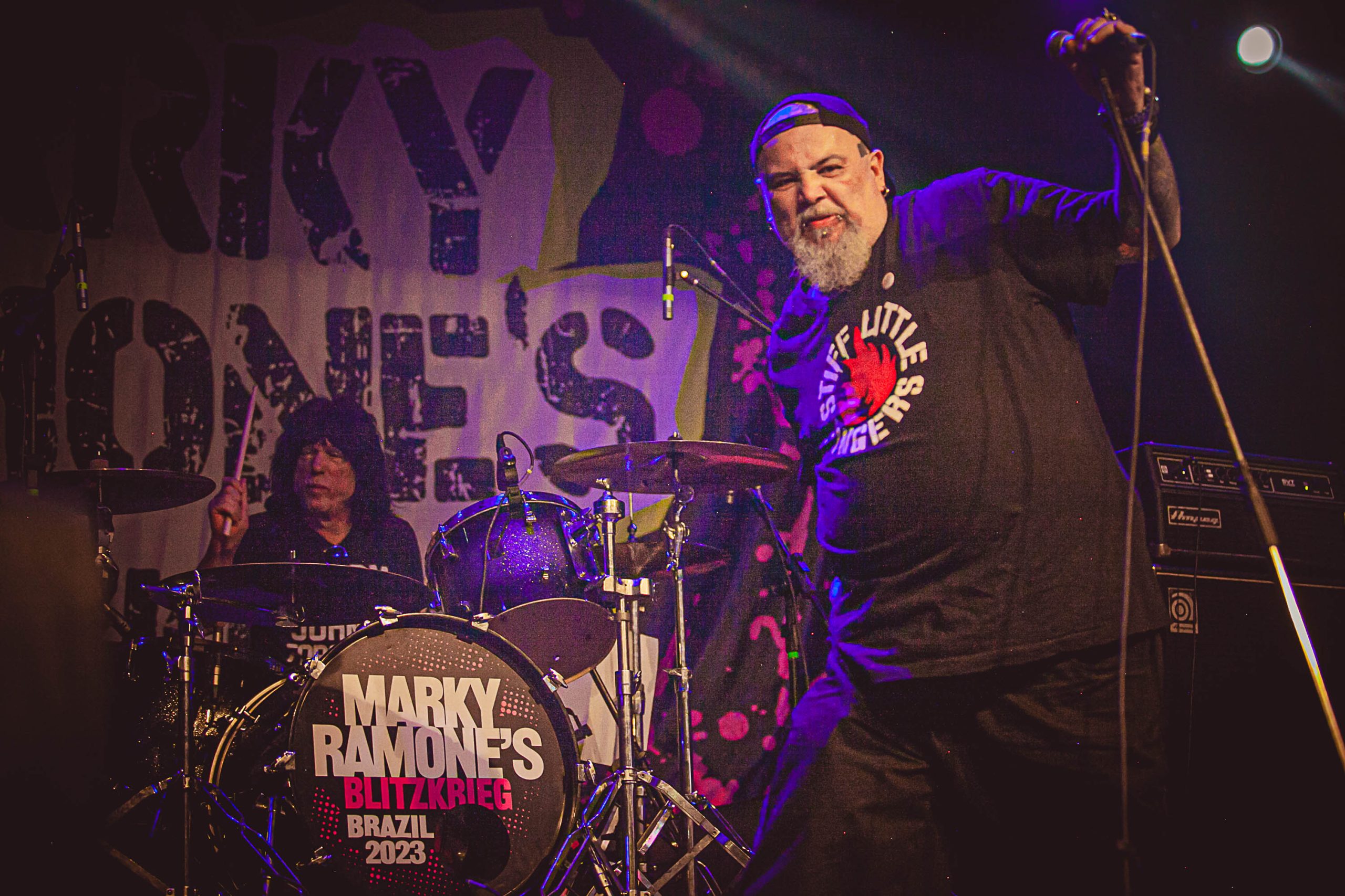 Marky Ramones Blitzkrieg, no Carioca Club. Foto: Jéssica Marinho