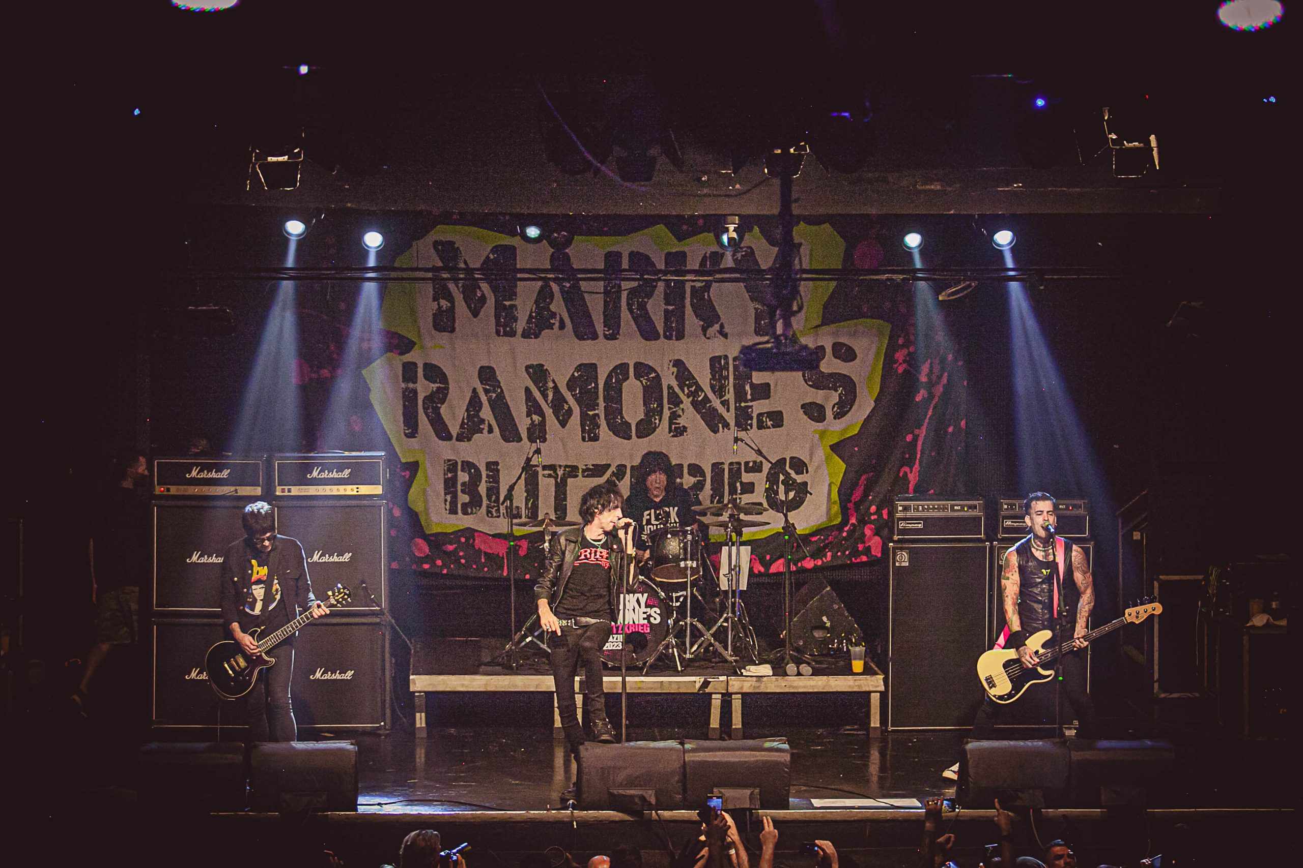 Marky Ramones Blitzkrieg, no Carioca Club. Foto: Jéssica Marinho