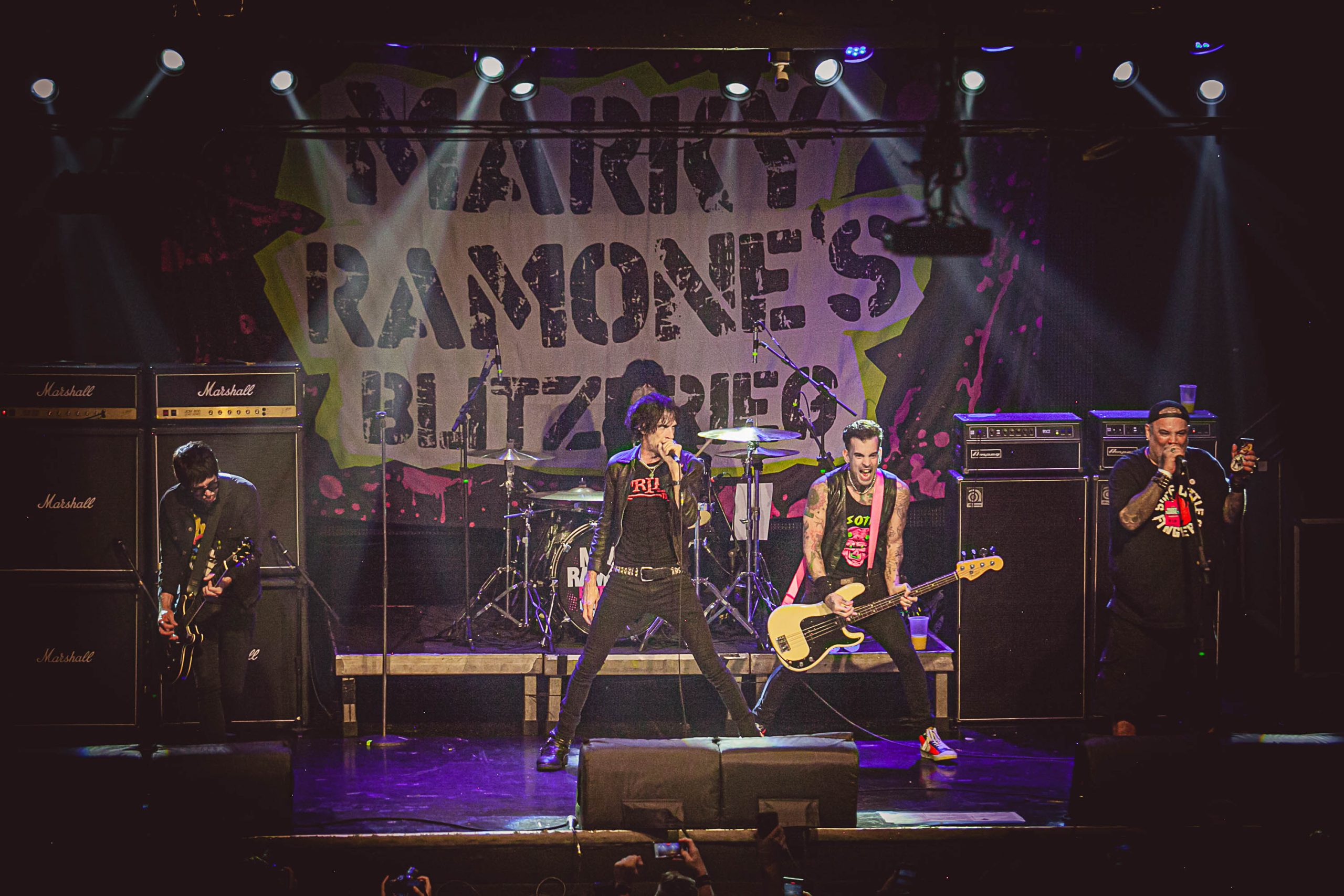 Marky Ramones Blitzkrieg, no Carioca Club. Foto: Jéssica Marinho