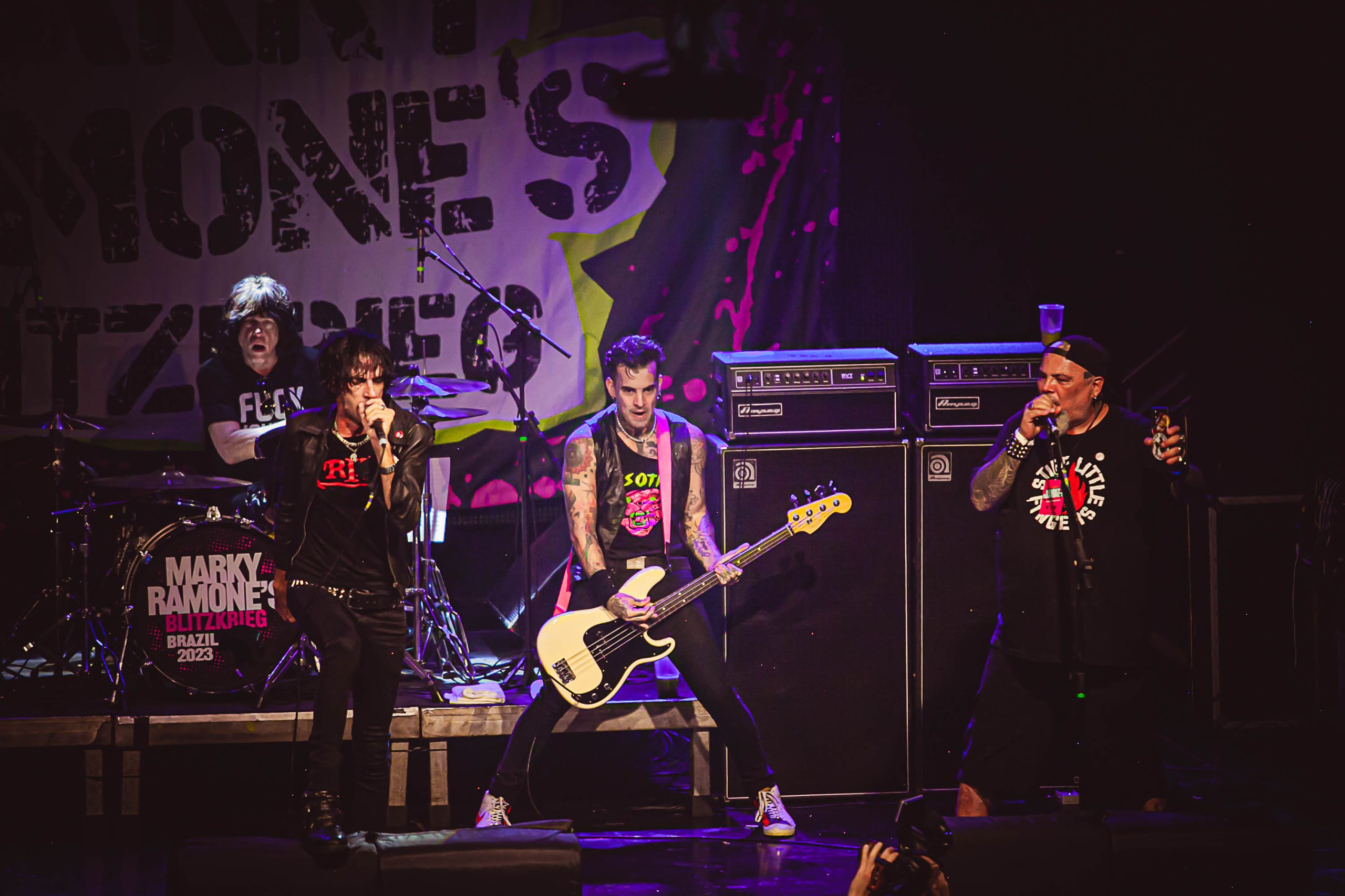 Marky Ramones Blitzkrieg, no Carioca Club. Foto: Jéssica Marinho