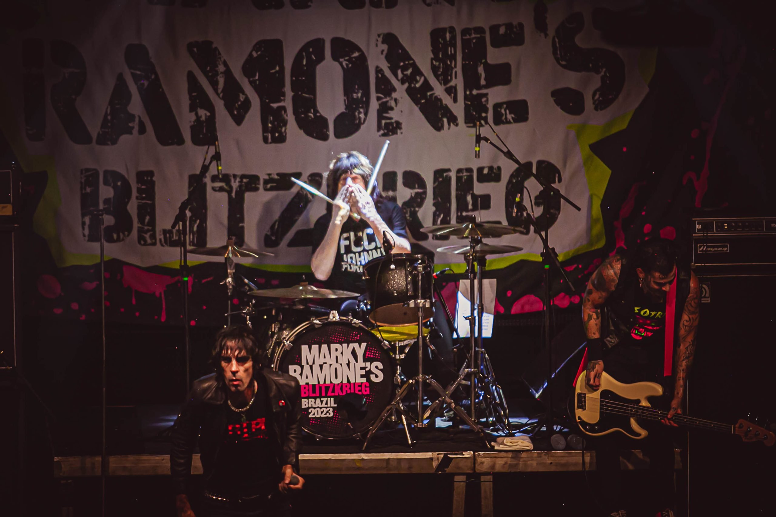 Marky Ramones Blitzkrieg, no Carioca Club. Foto: Jéssica Marinho