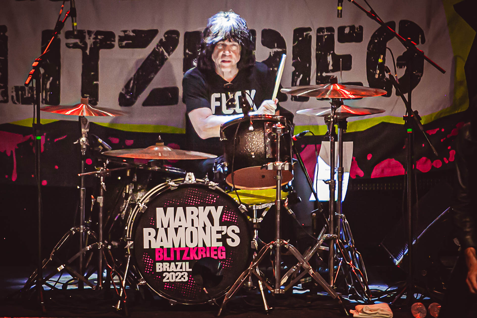 Marky Ramones Blitzkrieg, no Carioca Club. Foto: Jéssica Marinho
