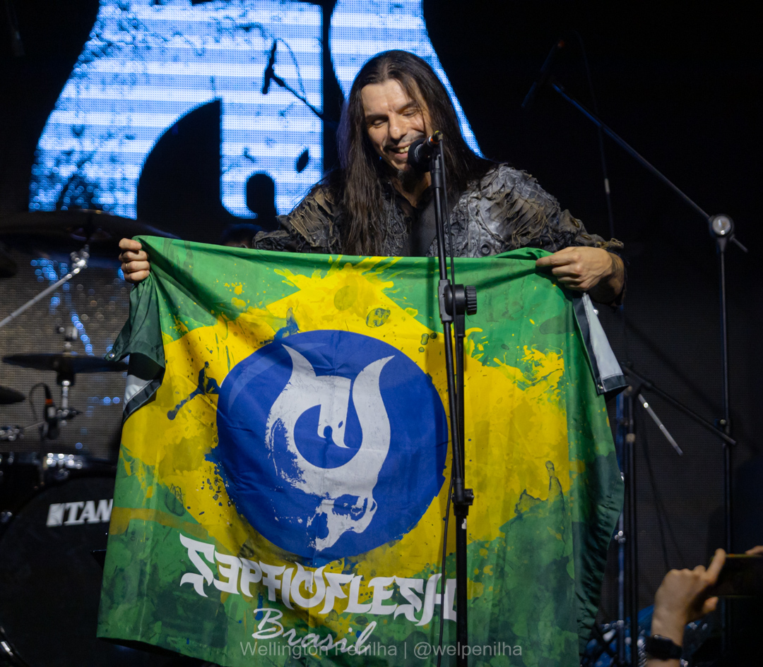 Septicflesh em São Paulo. Crédito: Wellington Penilha