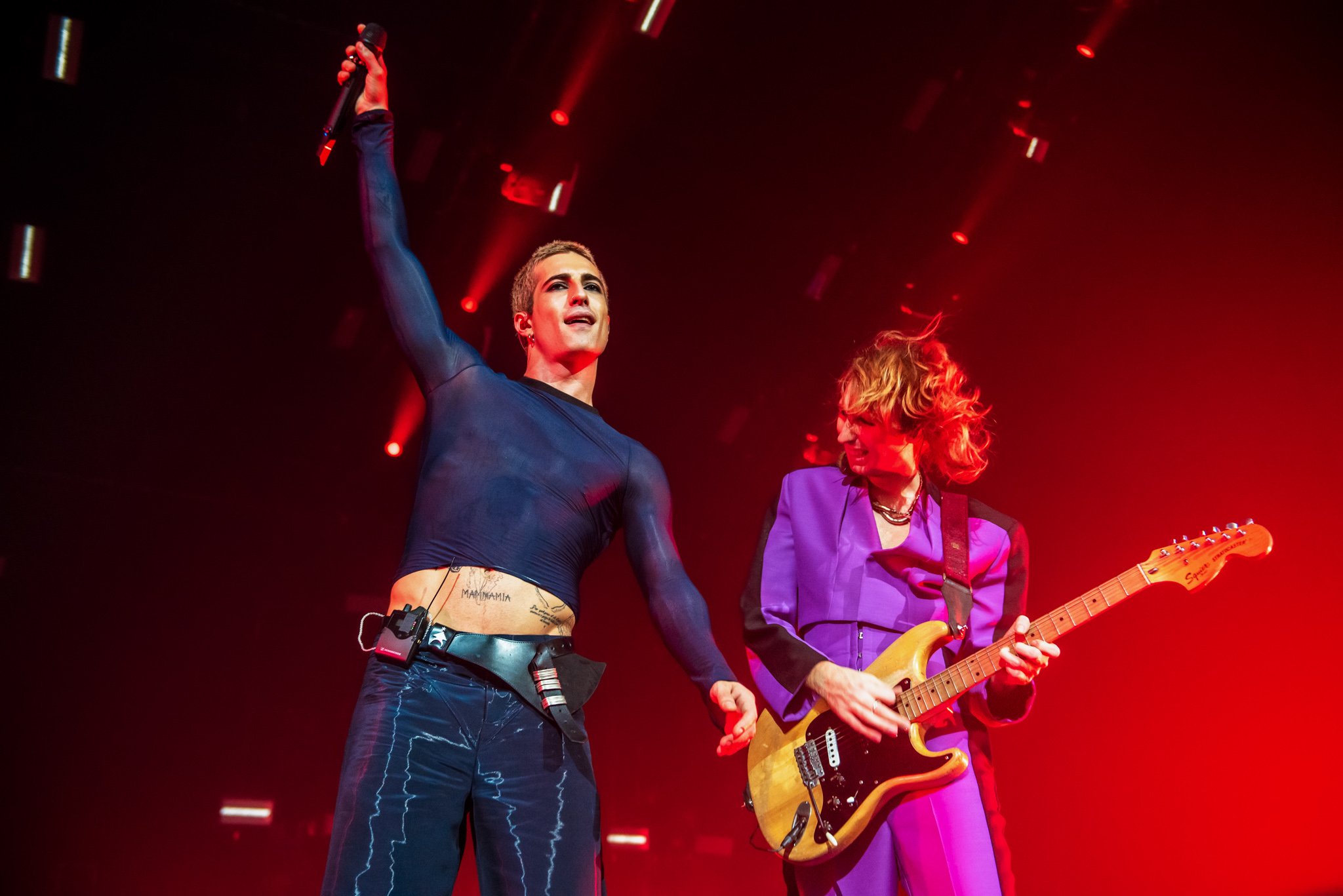 Maneskin em São Paulo. Crédito: Leca Suzuki