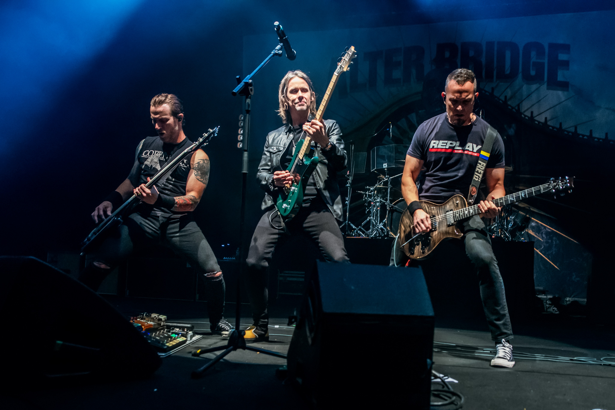 Alter Bridge em São Paulo. Crédito: Leca Suzuki