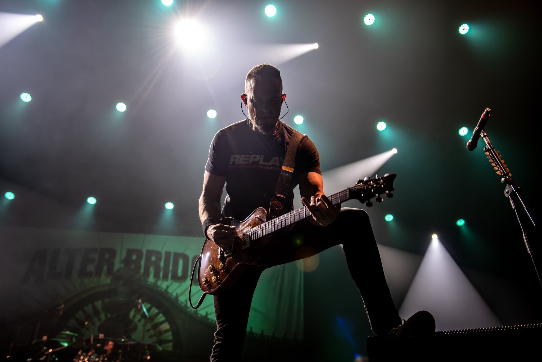 Alter Bridge em São Paulo. Crédito: Leca Suzuki