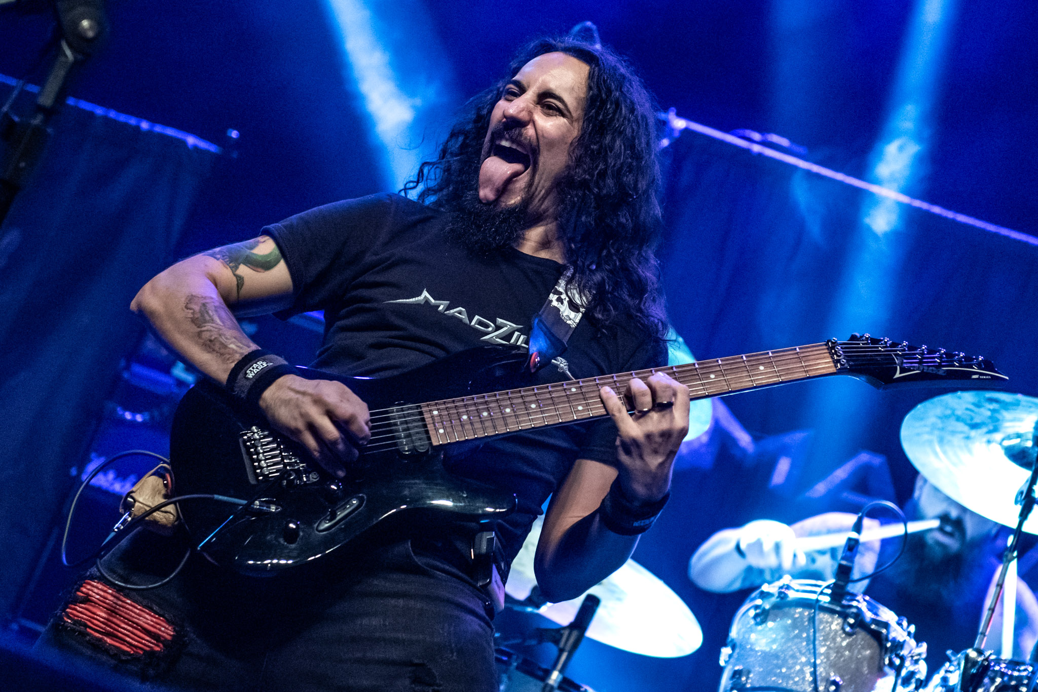 Madzilla abrindo para o Saxon em São Paulo. Crédito: Leca Suzuki