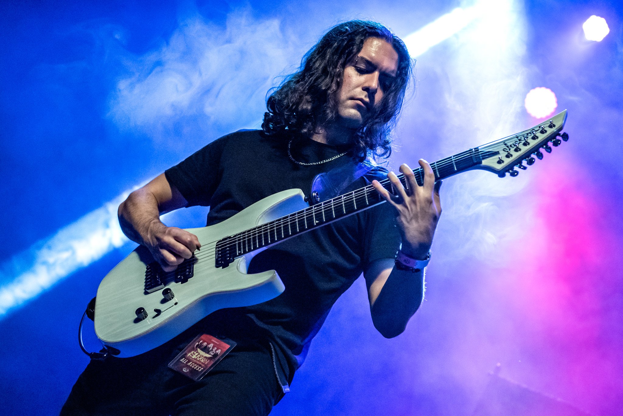 Madzilla abrindo para o Saxon em São Paulo. Crédito: Leca Suzuki