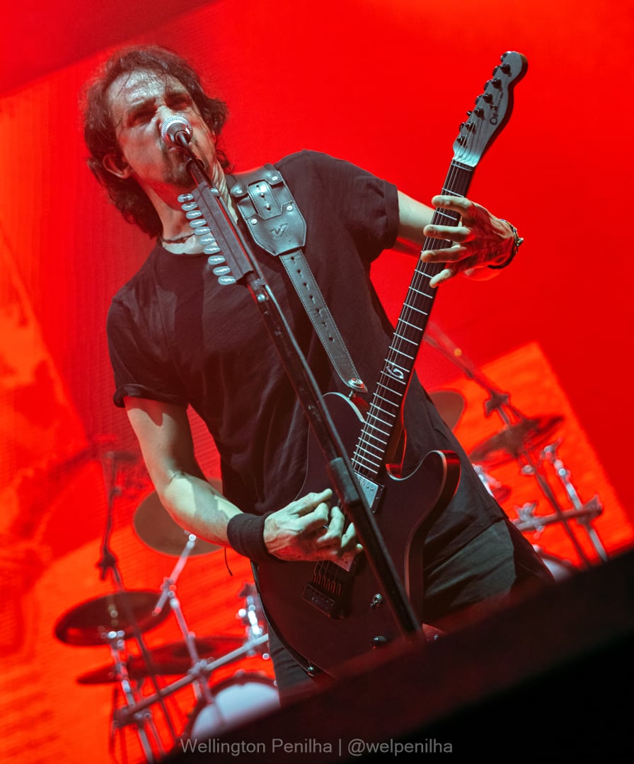 Gojira em São Paulo. Crédito: Wellington Penilha