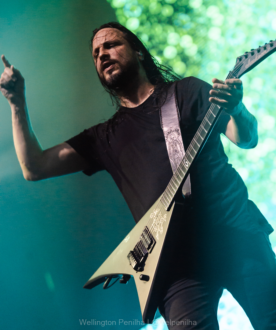 Gojira em São Paulo. Crédito: Wellington Penilha