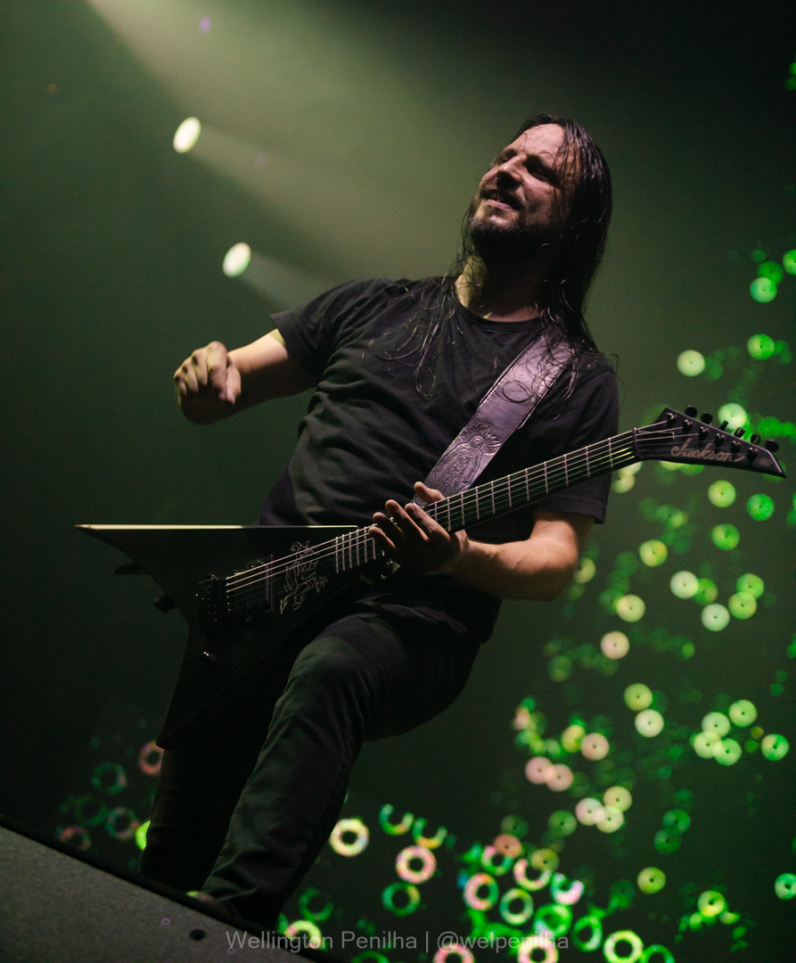 Gojira em São Paulo. Crédito: Wellington Penilha