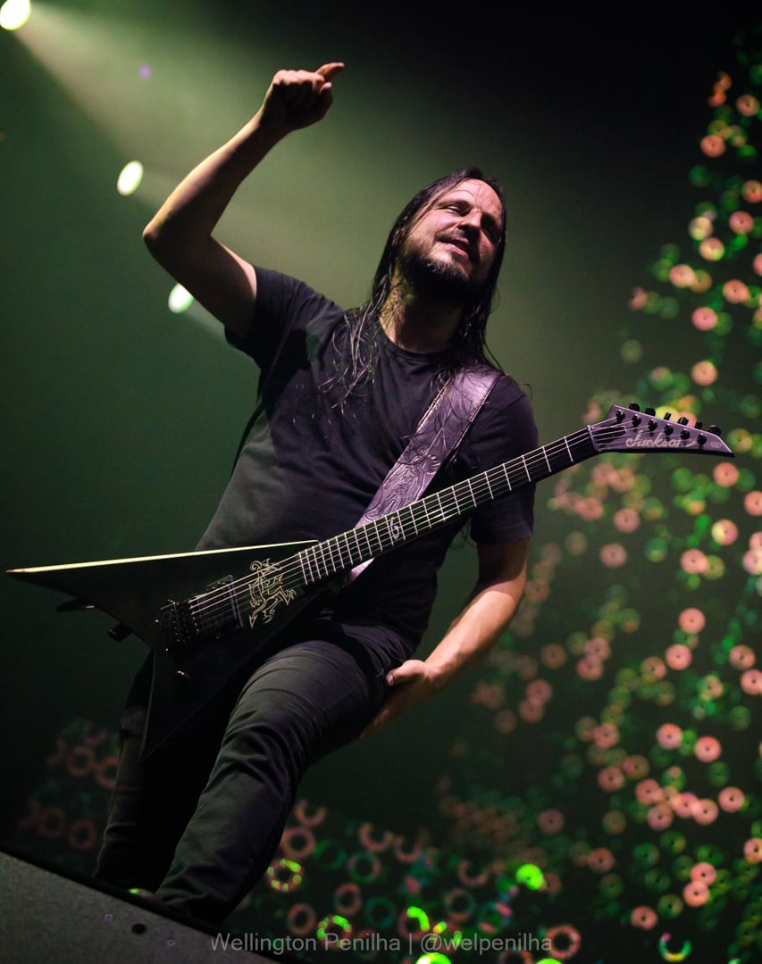 Gojira em São Paulo. Crédito: Wellington Penilha