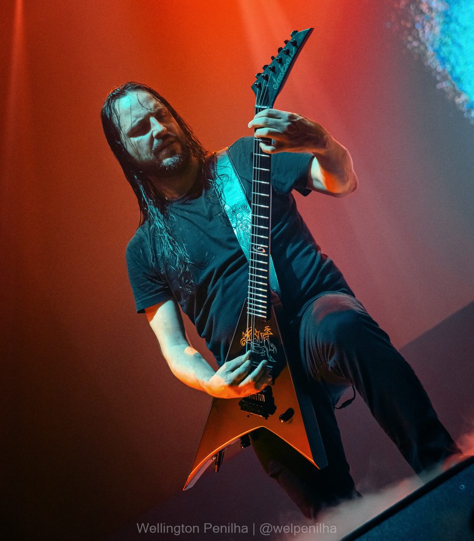 Gojira em São Paulo. Crédito: Wellington Penilha
