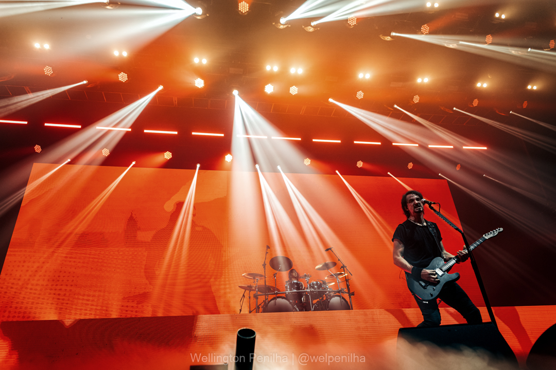 Gojira em São Paulo. Crédito: Wellington Penilha