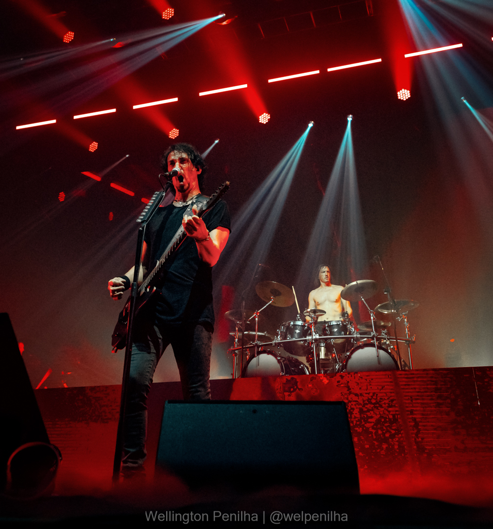 Gojira em São Paulo. Crédito: Wellington Penilha