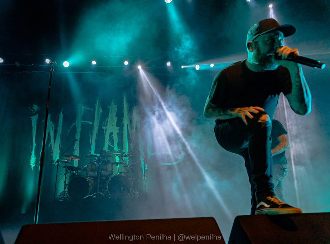 In Flames em São Paulo. Créditos: Wellington Penilha