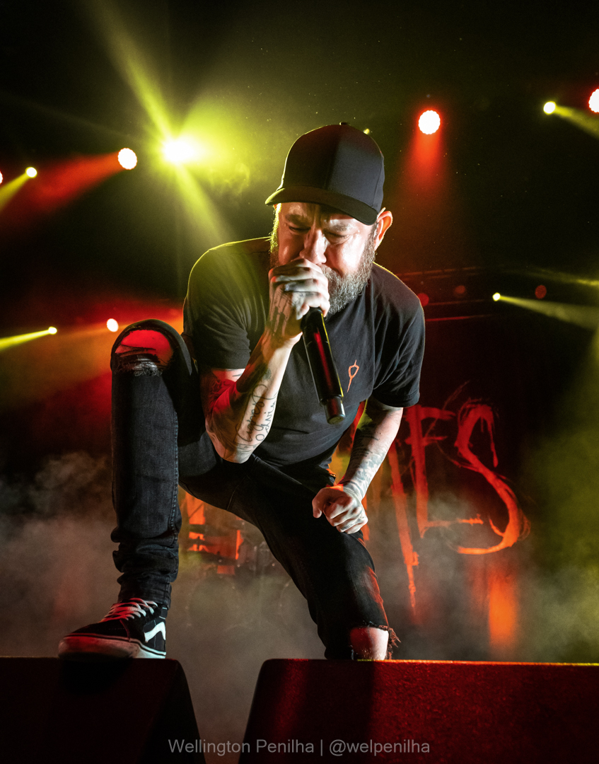 In Flames em São Paulo. Créditos: Wellington Penilha