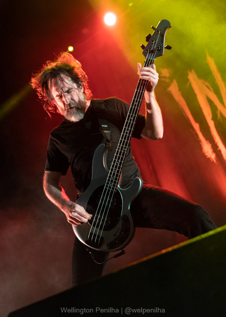 In Flames em São Paulo. Créditos: Wellington Penilha