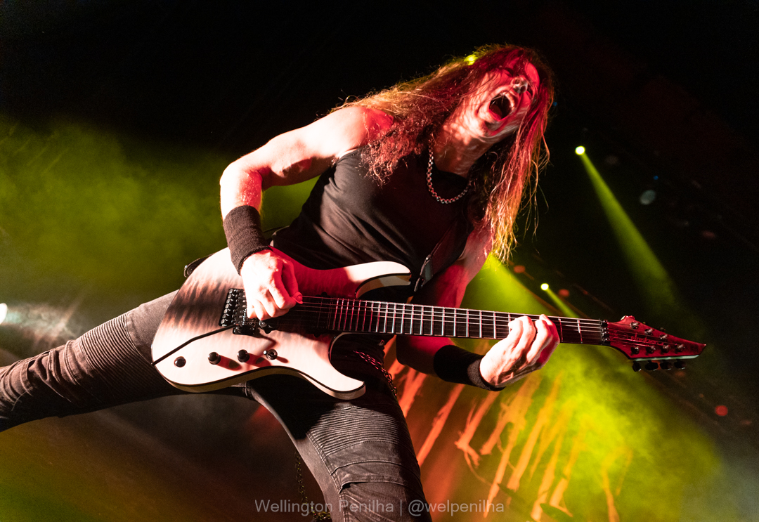 In Flames em São Paulo. Créditos: Wellington Penilha