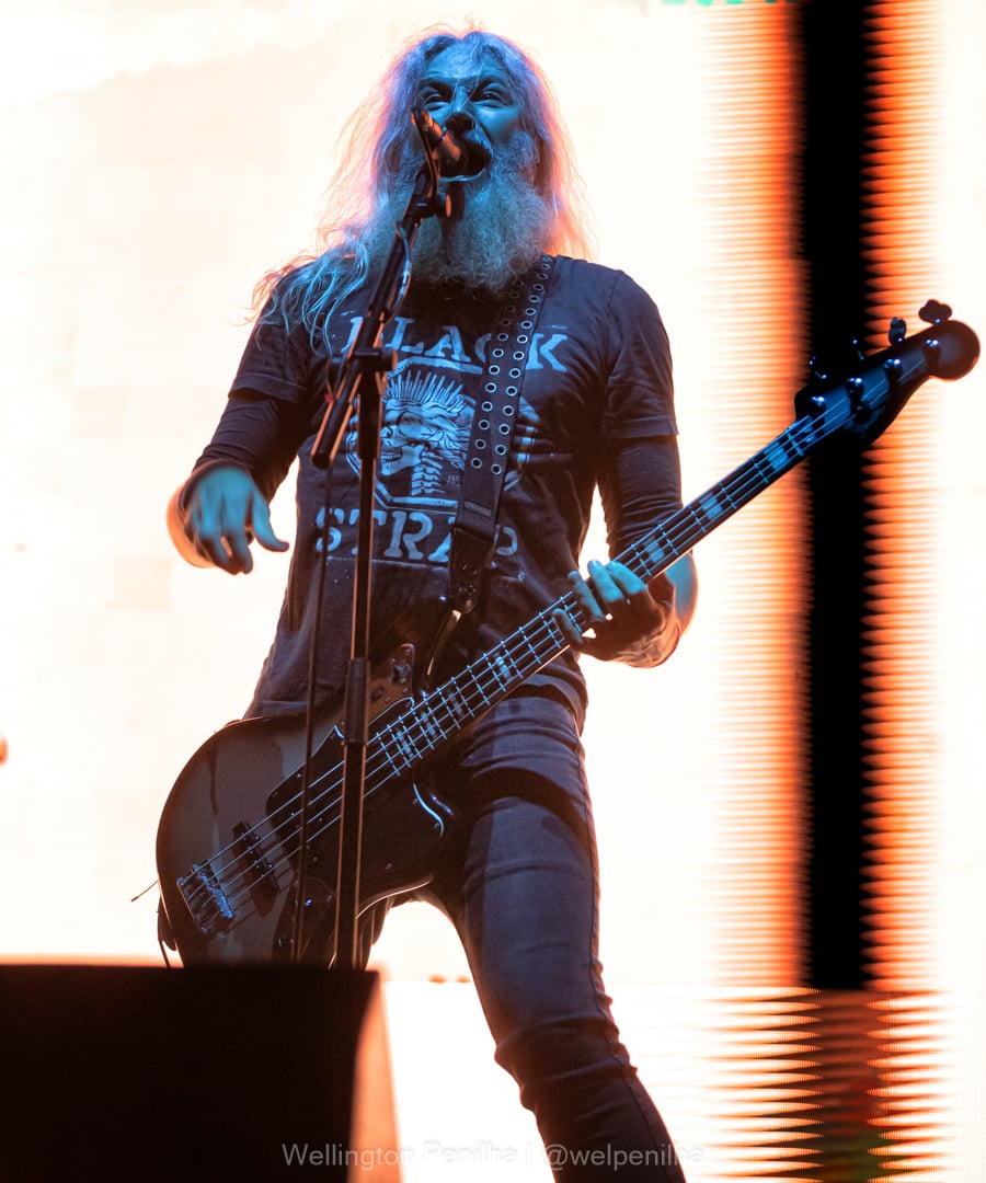 Mastodon em São Paulo. Crédito: Wellington Penilha