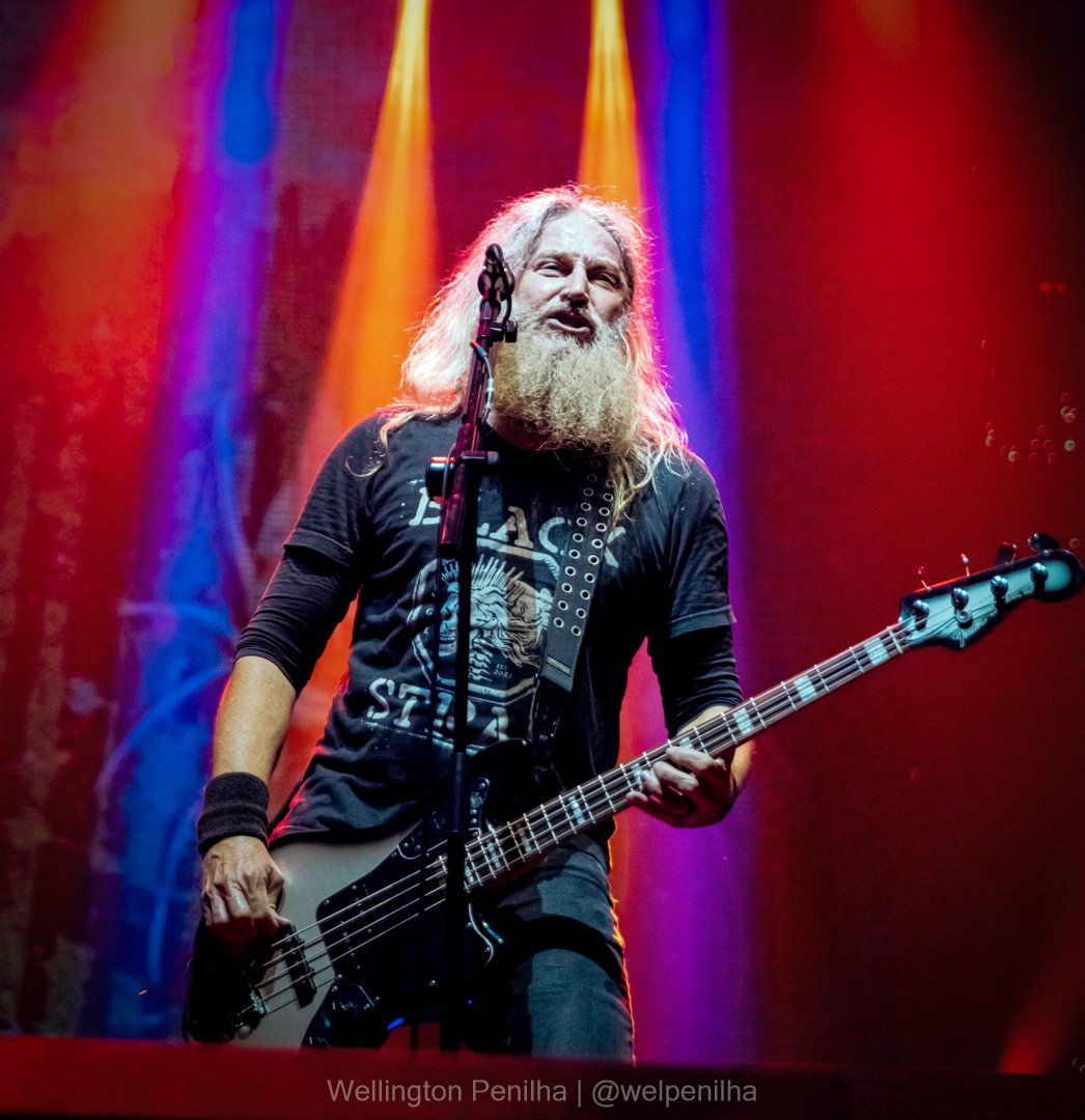 Mastodon em São Paulo. Crédito: Wellington Penilha
