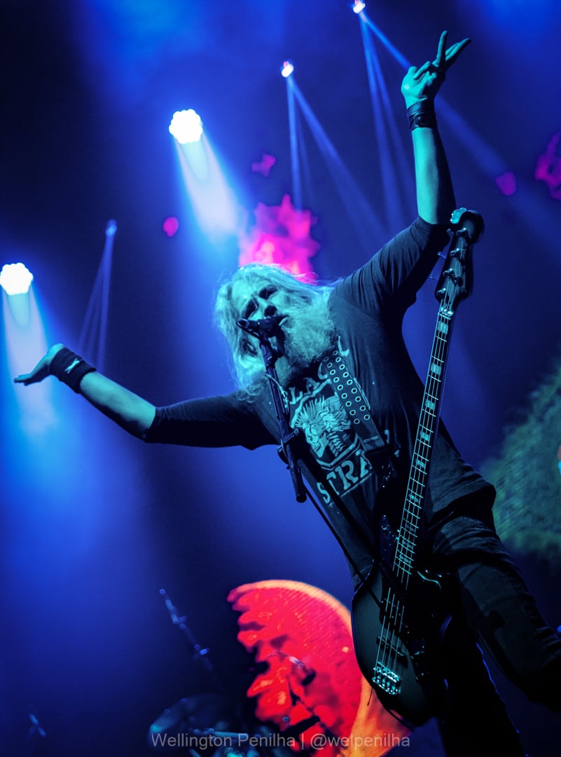 Mastodon em São Paulo. Crédito: Wellington Penilha