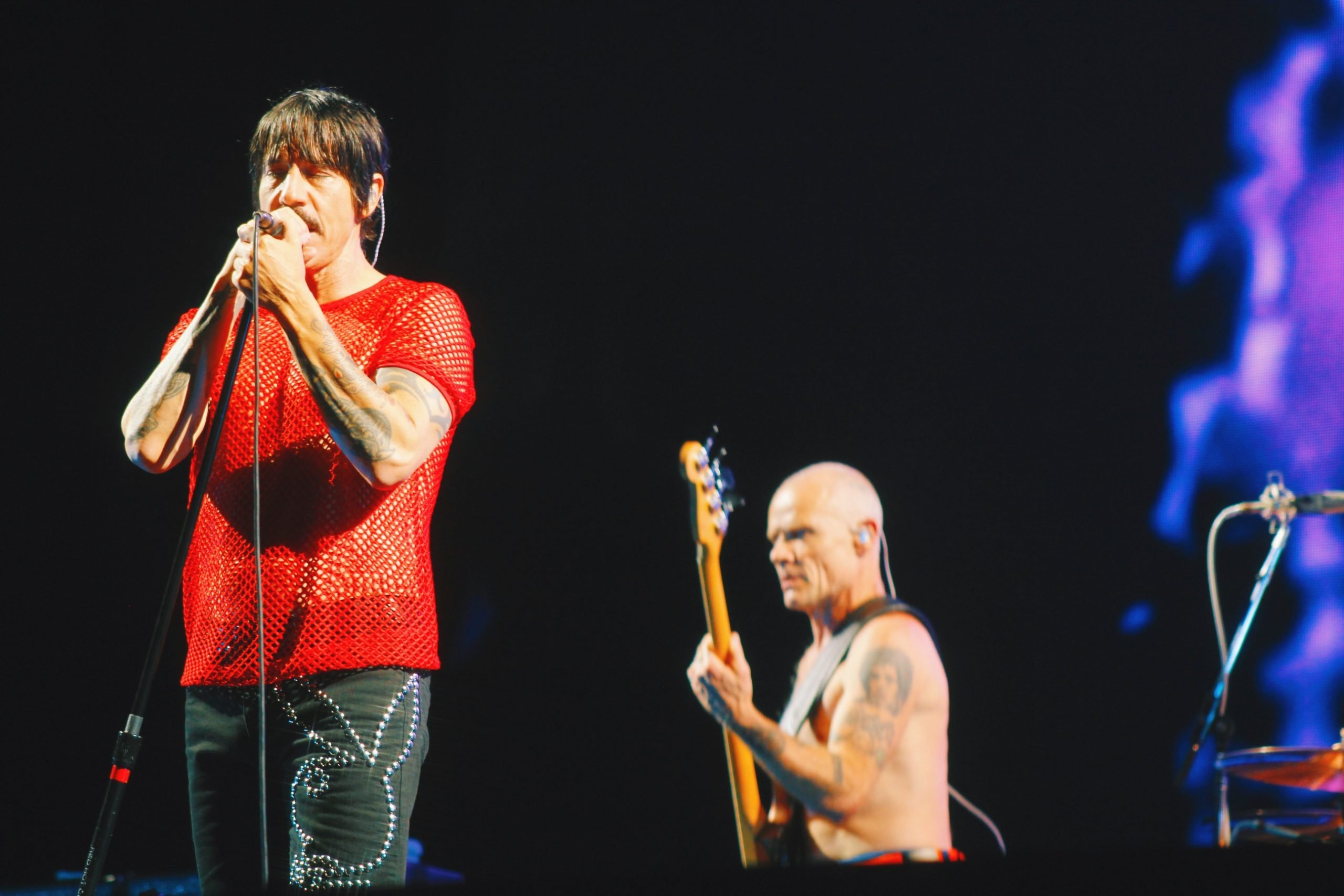 Red Hot Chili Peppers em São Paulo. Créditos: Marcela Lorenzetti