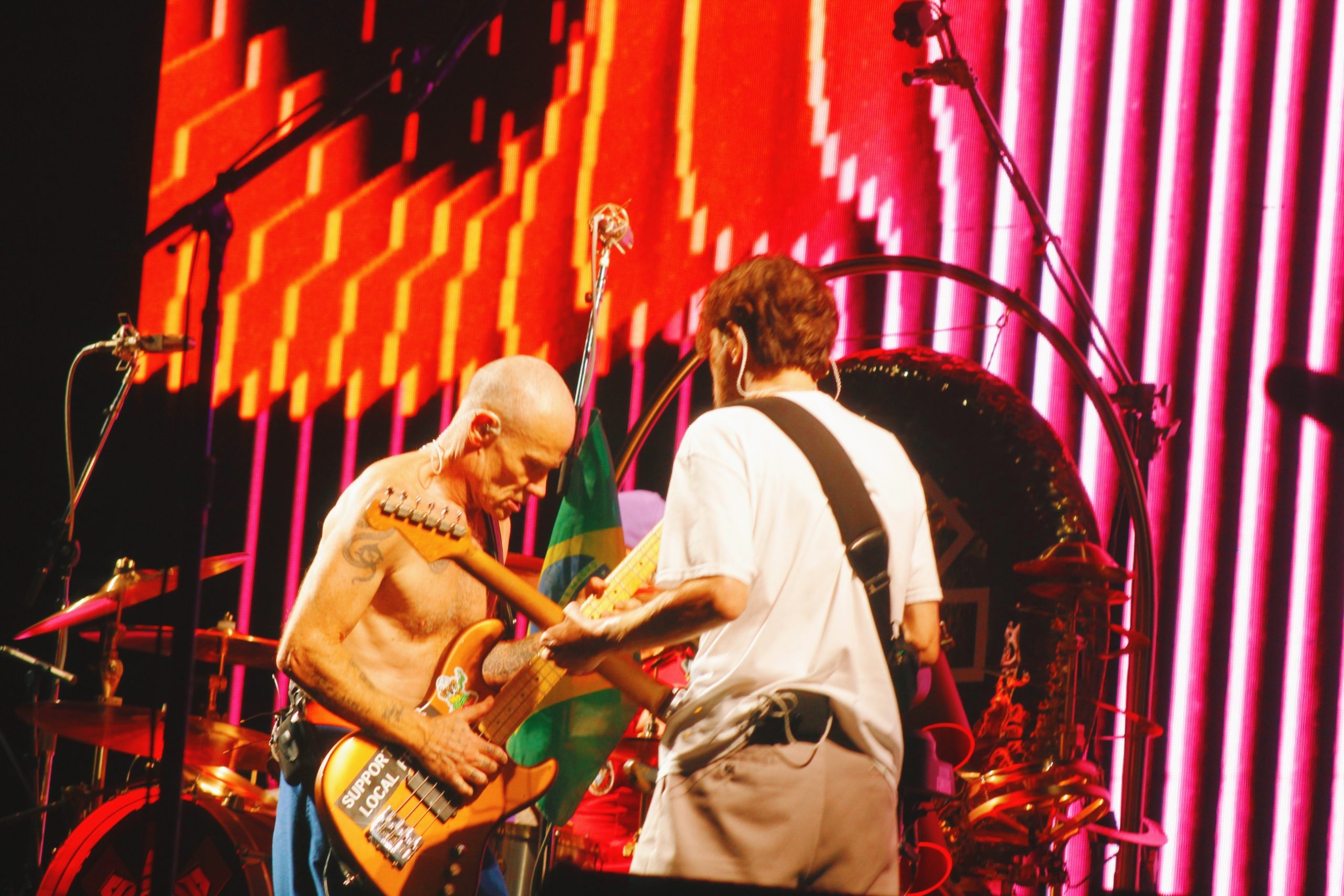 Red Hot Chili Peppers em São Paulo. Créditos: Marcela Lorenzetti