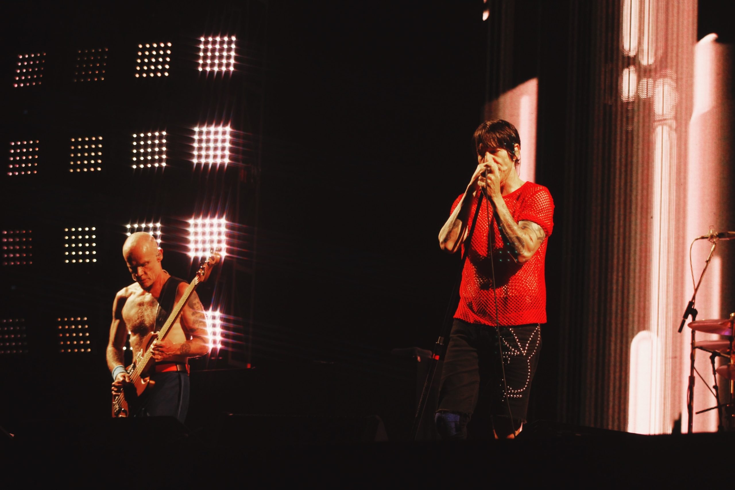 Red Hot Chili Peppers em São Paulo. Créditos: Marcela Lorenzetti
