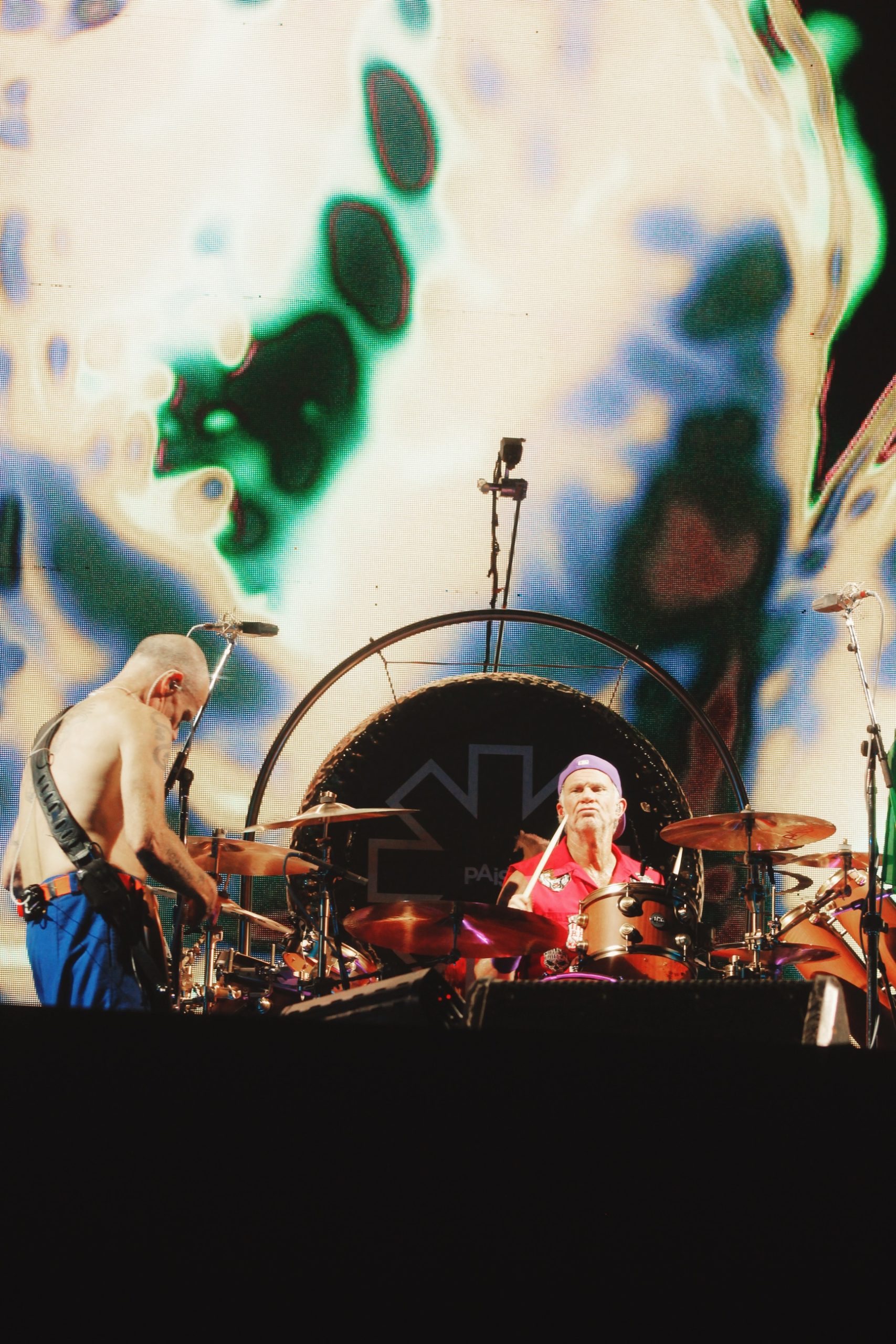 Red Hot Chili Peppers em São Paulo. Créditos: Marcela Lorenzetti