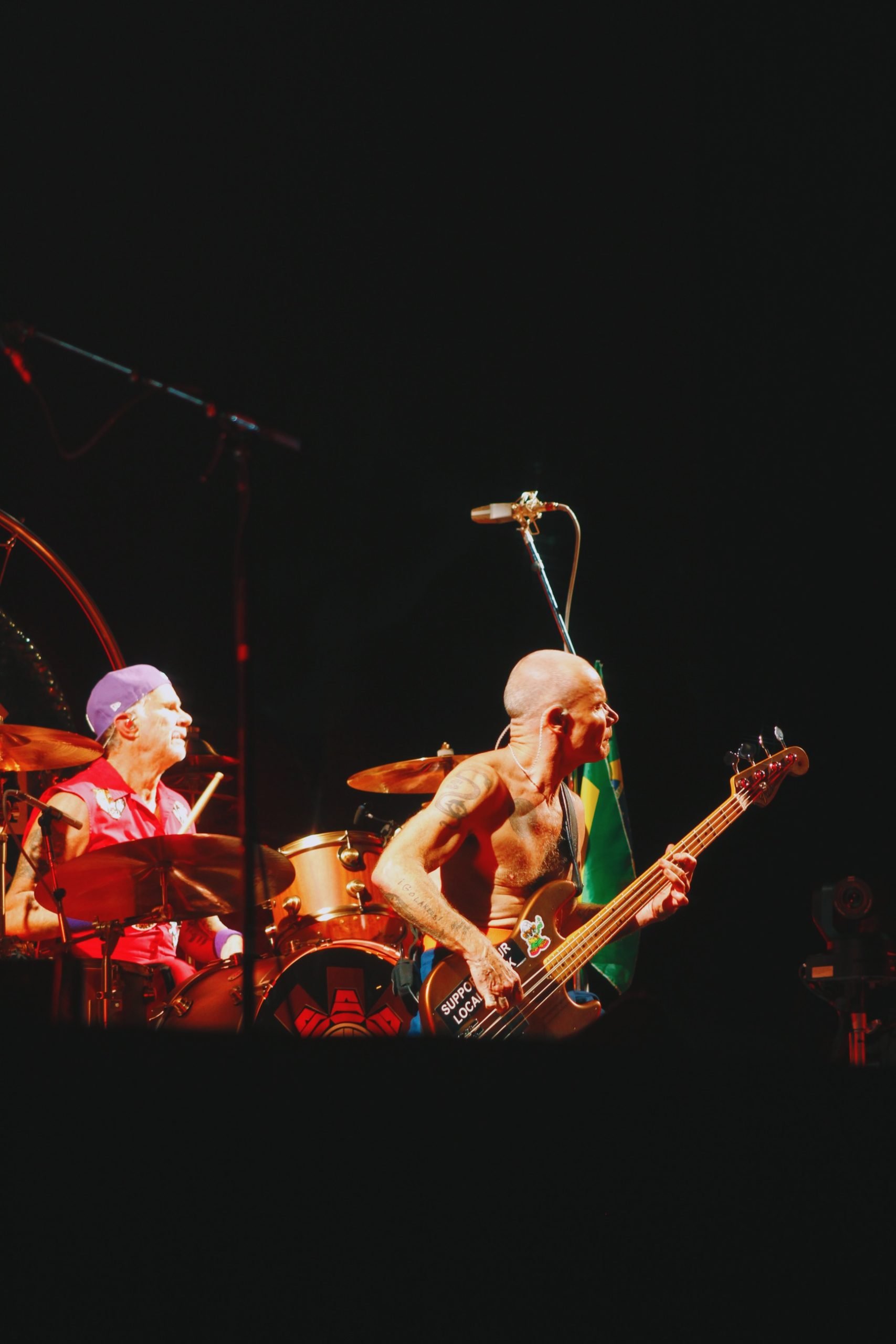 Red Hot Chili Peppers em São Paulo. Créditos: Marcela Lorenzetti