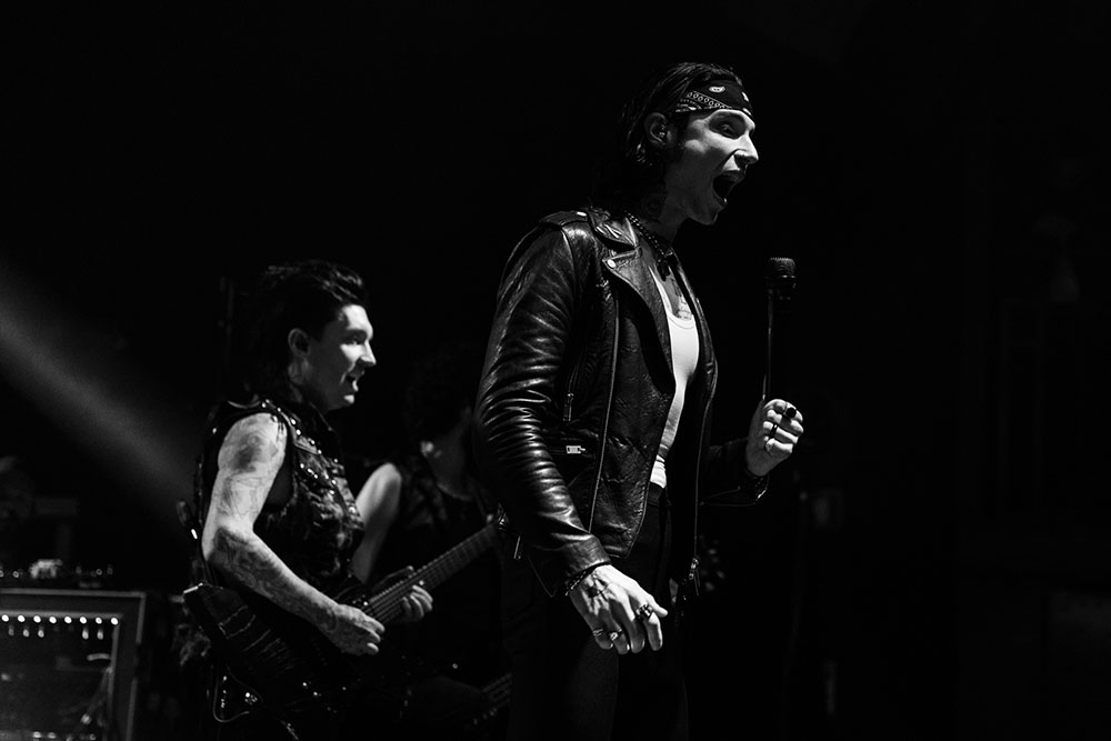 Black Veil Brides em Lisboa. Crédito: Rodrigo Simas