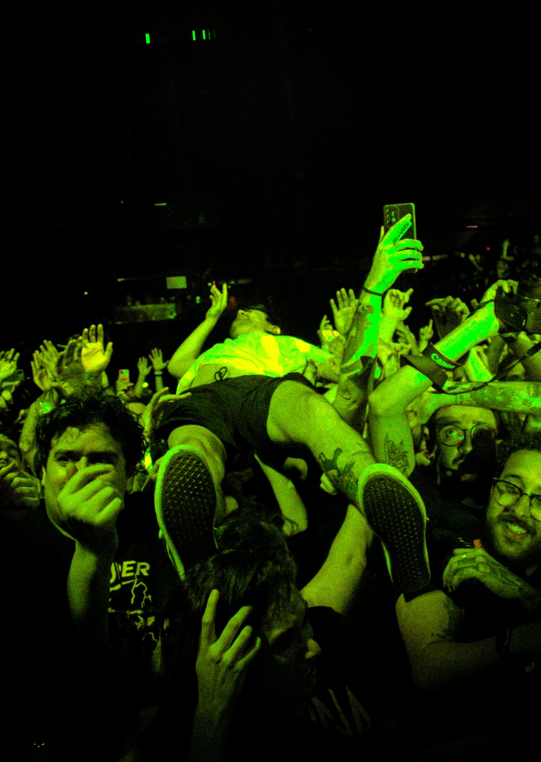 Underoath em São Paulo. Créditos: Marcela Lorenzetti