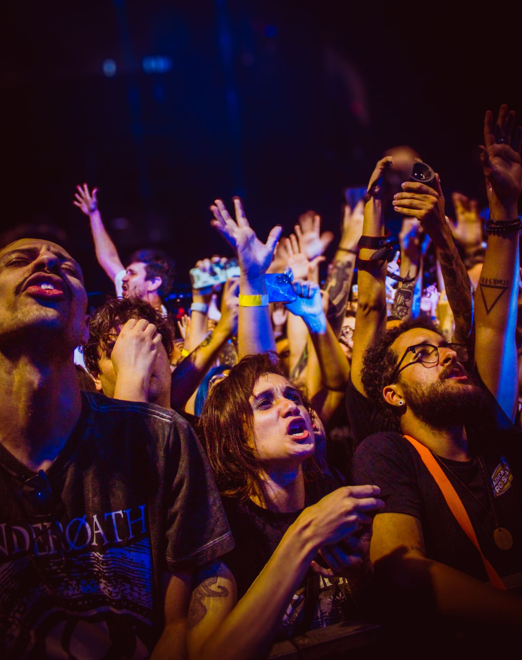 Underoath em São Paulo. Créditos: Marcela Lorenzetti