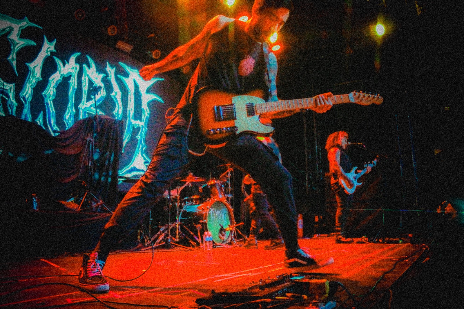 Gloria abrindo o show do Underoath em São Paulo. Créditos: Marcela Lorenzetti