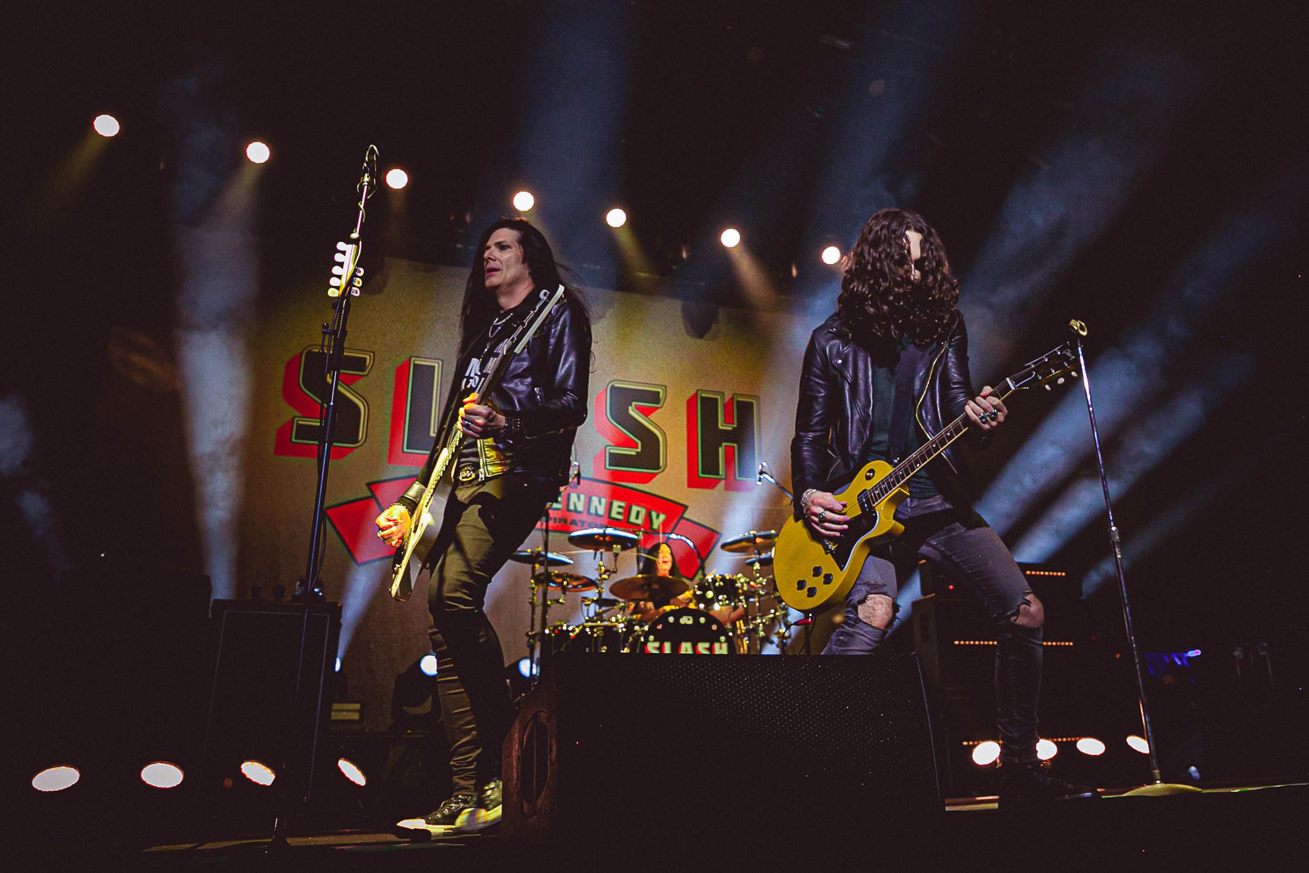 Slash ft. Myles Kennedy and The Conspirators no Espaço Unimed, em São Paulo. Crédito: Jéssica Marinho