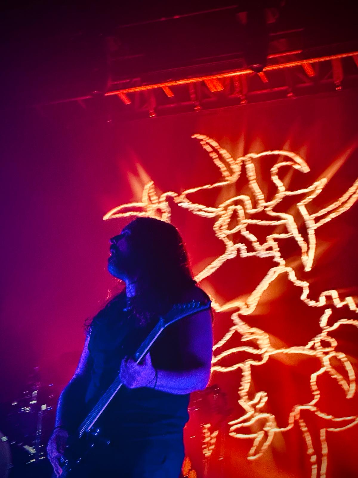 Show do Sepultura em Belo Horizonte. Crédito: @melhummel