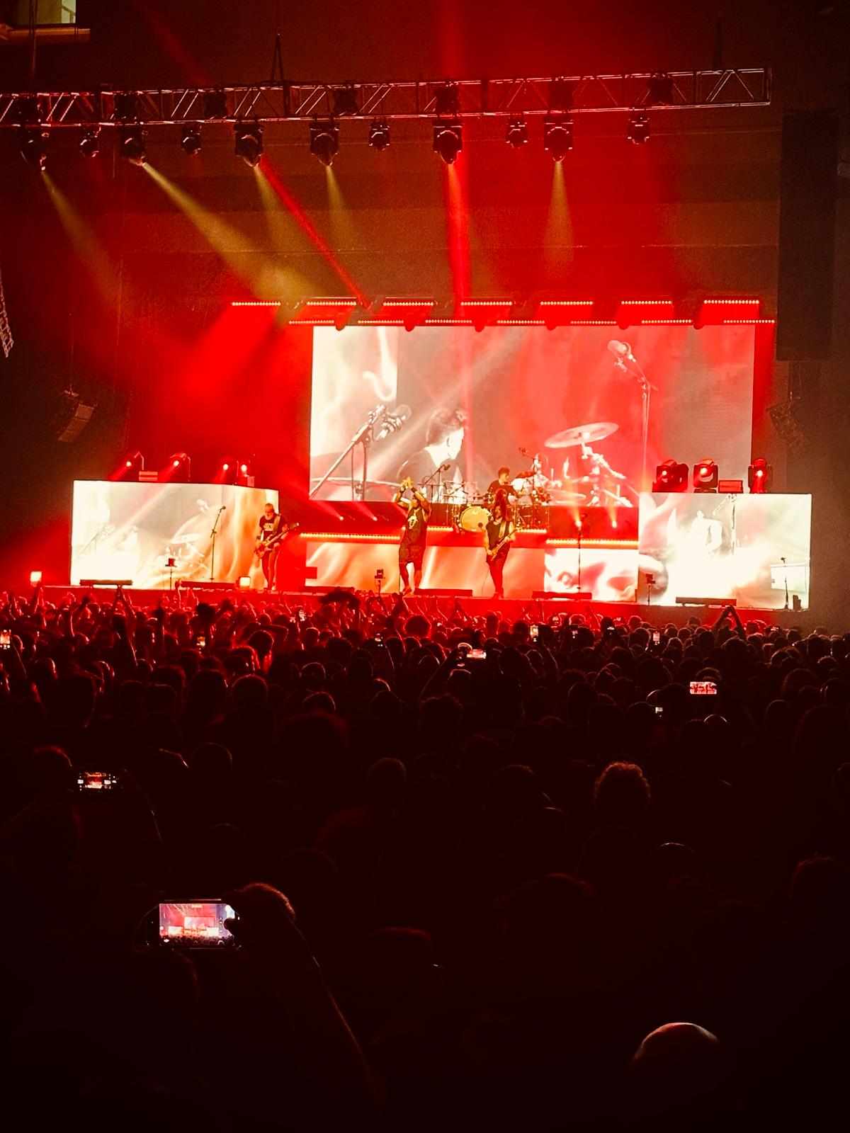 Show do Sepultura em Belo Horizonte. Crédito: @melhummel