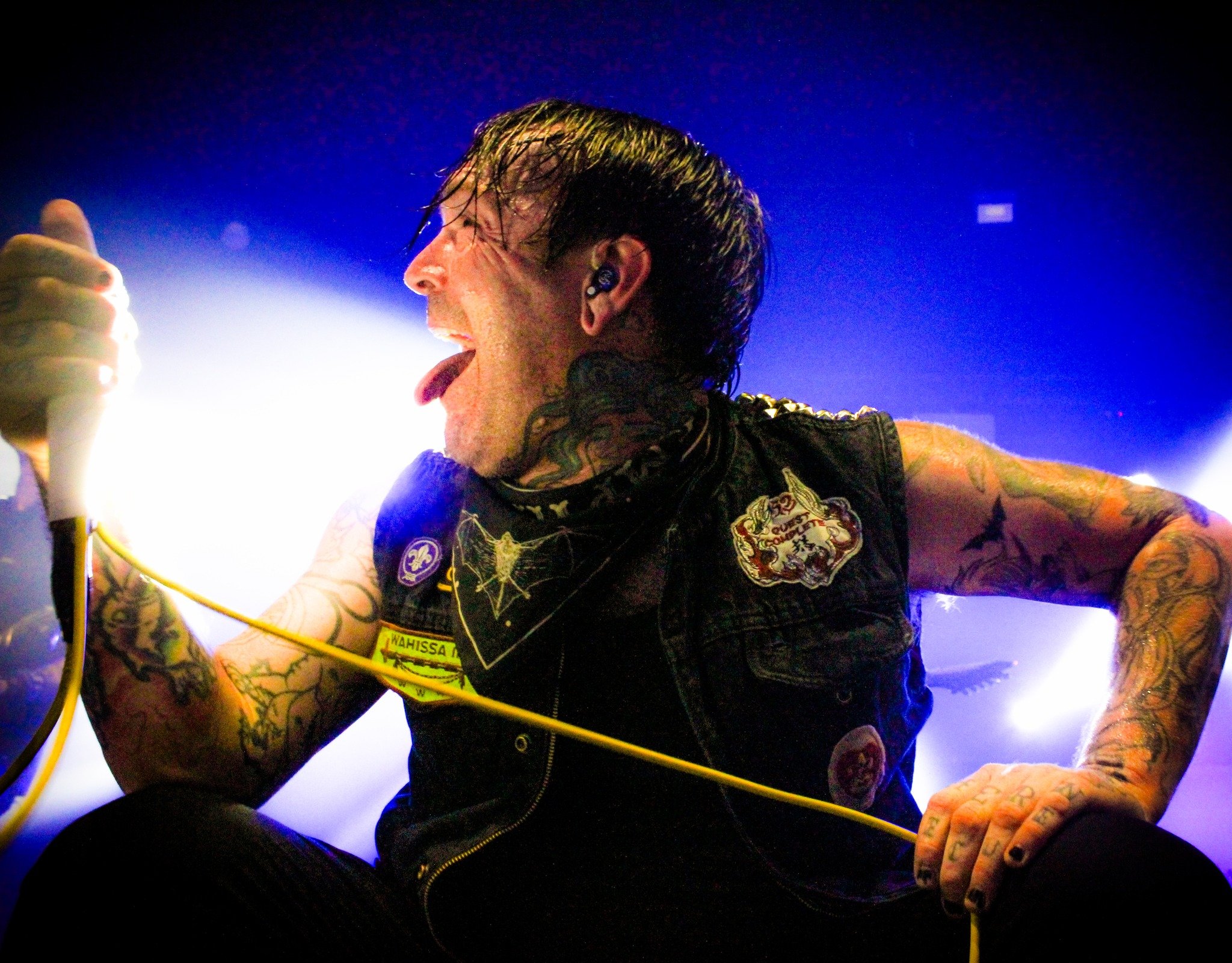 Alesana em São Paulo. Crédito: Marcela Lorenzetti